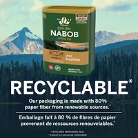 Nabob Medium Roast 1896 Tradition Ground Coffee, 340g Canister, 340g