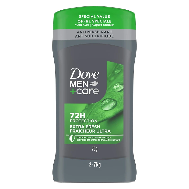 Dove Men Care with Vitamin E and 1/4 Moisturizers Non-Irritant 72H Antiperspirant