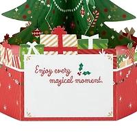 Carte de Noël en 3 dimensions, Paper Wonder de Hallmark (Sapin de Noël)