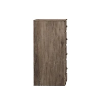 Prepac Astrid 4-Drawer Chest, Drifted Gray