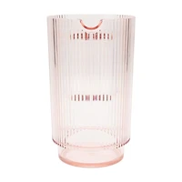 Hometrends Carafe cannelée en acrylique teinté de 69 oz, 1 pièce