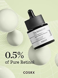 COSRX L'huile de rétinol 0,5 20 ml 0.5% pure retinol for strong anti-aging