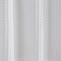 Rideau de douche gaufré à larges mailles