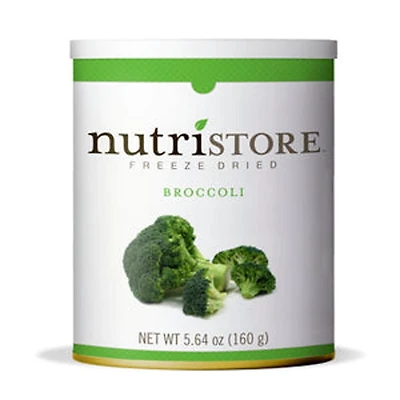 Freeze Dried Broccoli - Nutristore #10 Can