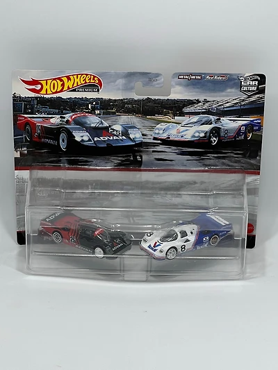 Hot Wheels Coffret de 2 Porsche 962