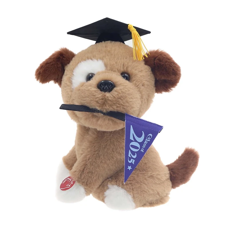 Musical Animated Electronic Puppy Plush for Graduation, Musical Animated Electronic Puppy