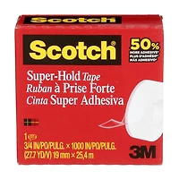 Ruban à prise forte Scotch®, 700K6-ESF, 19 mm x 25,4 m (0,75 po x 1 000 po), 6/paquet