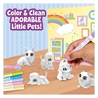 Ensemble de chambre à coucher pour bébés animaux Scribble Scrubbie de Crayola Fais la connaissance des bébés animaux