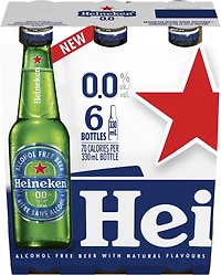 Heineken 0.0 Bottles, Heineken 0.0 Btl 330ml NonAlc