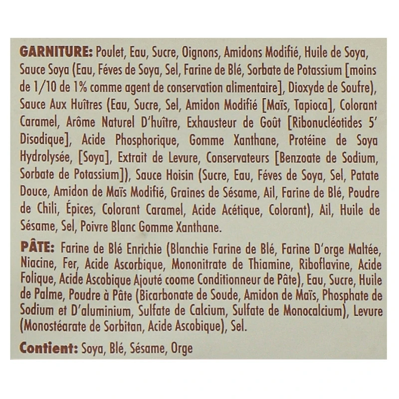 Goldilocks Chicken Buns, 580g