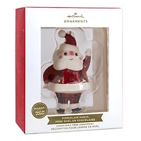 Hallmark Christmas Ornament (Santa Premium Porcelain)