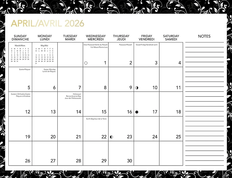 Mead® Family Planning Calendar 2026, Calendar