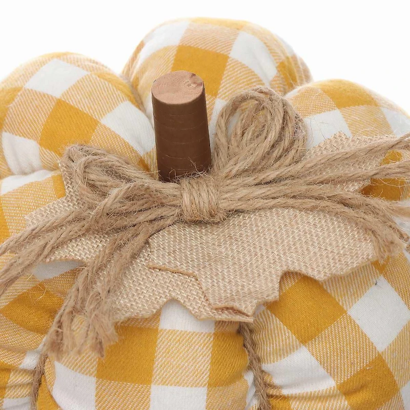 CITROUILLE À CARREAUX