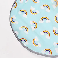 Fetchwear Dog Clothes: Rainbow Raincoat, Size XS-XL