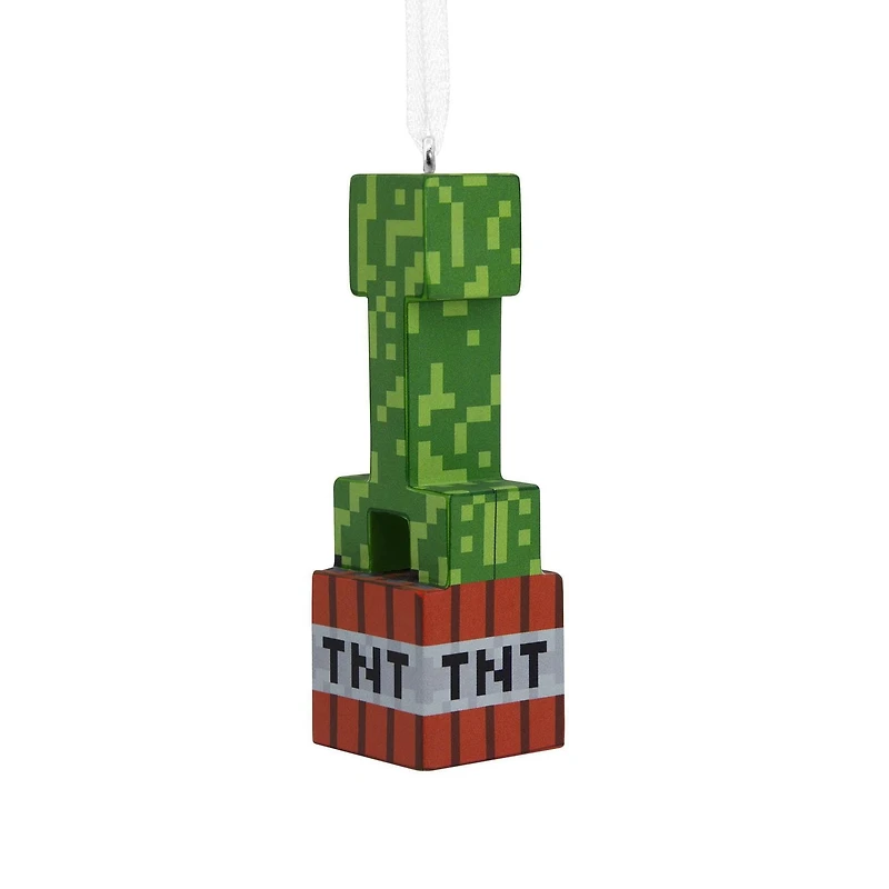 Hallmark Christmas Ornament (Minecraft Creeper on TNT)