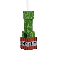 Hallmark Christmas Ornament (Minecraft Creeper on TNT)
