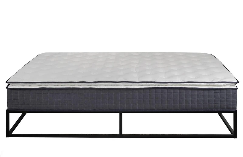Matelas à mousse gel 11'' avec ressorts ensachés pour grand lit Cicely