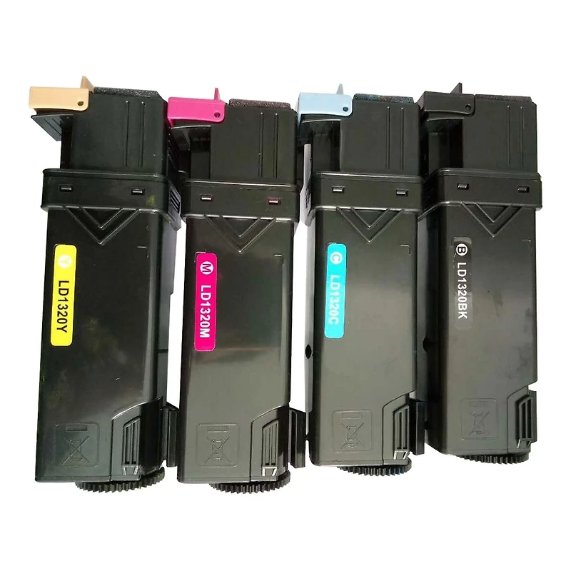 L-ink Dell 1320 Ensemble de Cartouches de Toner Compatibles N/C/M/J (310-9058, 310-9060, 310-9062, 310-9064)