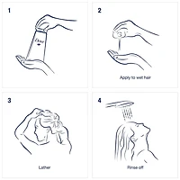 Shampooing + revitalisant 2 en 1 Dove Derma+Care Menthe revigorante 355 ML