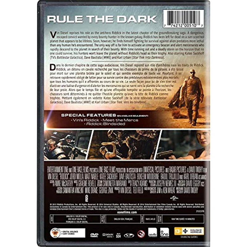 Riddick (DVD) (English)