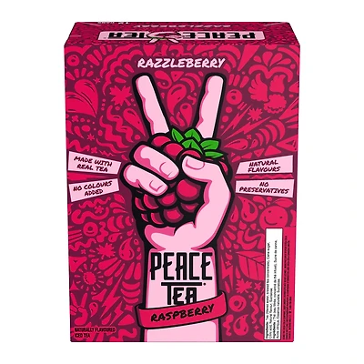 Peace Tea Framboyant Cannettes, 341 mL, 12 Pack 12 x 341 ml