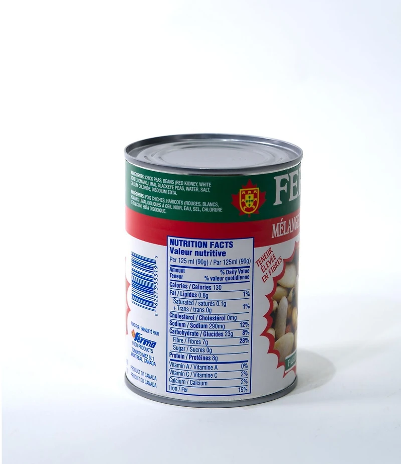 Ferma 6 bean medley, sell quantity 540ml