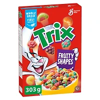 Trix en forme de Fruits Céréales Pour le Petit-déjeuner pour enfants, 303 g 303g