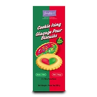 Twinkle Cookie Icing, Red/Green 200g