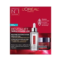 L'Oréal Paris Routine Hydratation, sérum HA + Crème