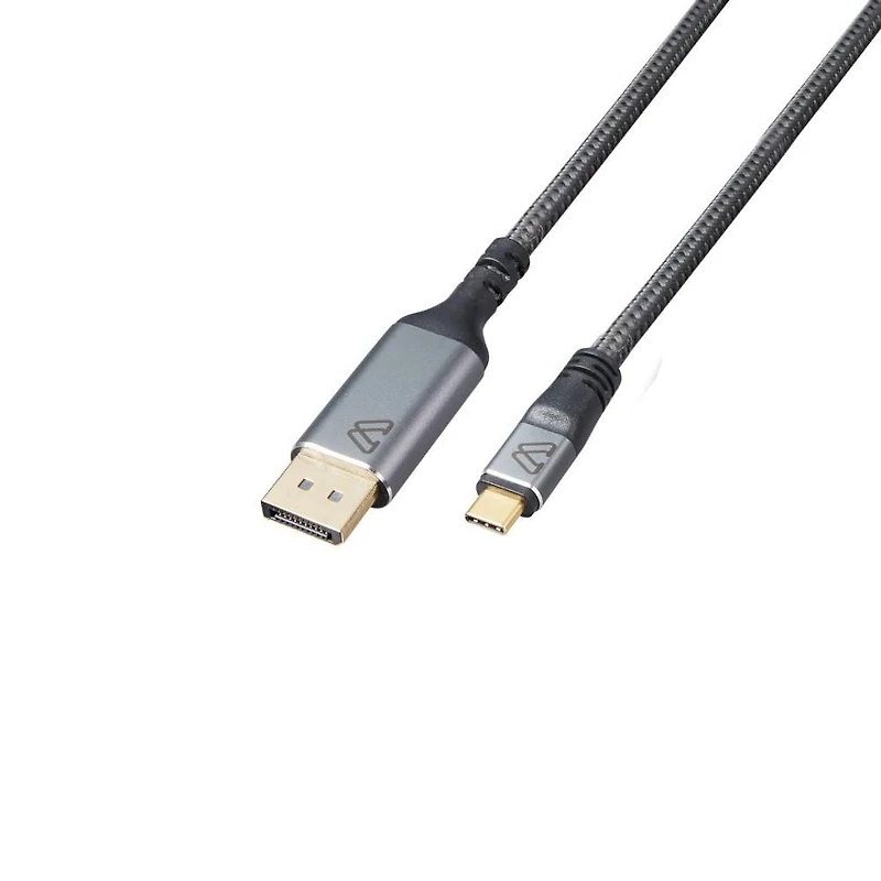 BlueDiamond câble PRO USB-C vers DP 8K Ultra HD - 48Gbps - HDR Dynamique - DP 1.4 - USB-C - 8K@60Hz, 4K@120Hz, 6pi