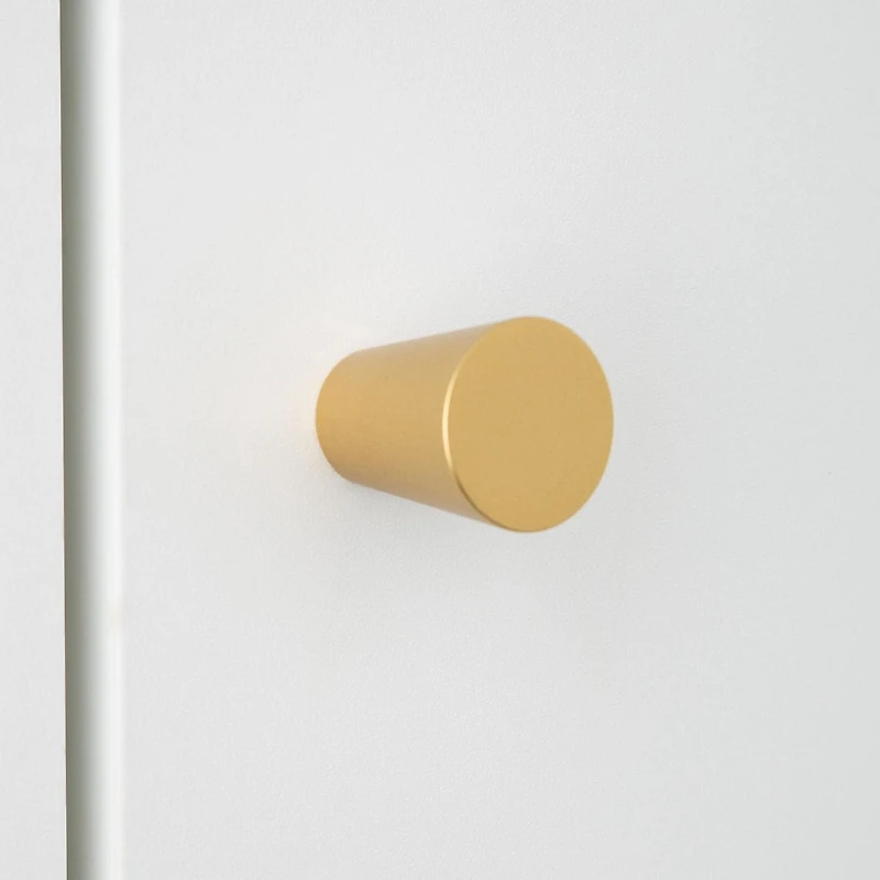 Era Peg Knob 2-Pack Gold