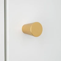 Era Peg Knob 2-Pack Gold