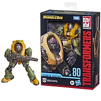 Transformers Studio Series 80, figurine Brawn classe Deluxe de 11 cm du film Transformers : Bumblebee, à partir de 8 ans