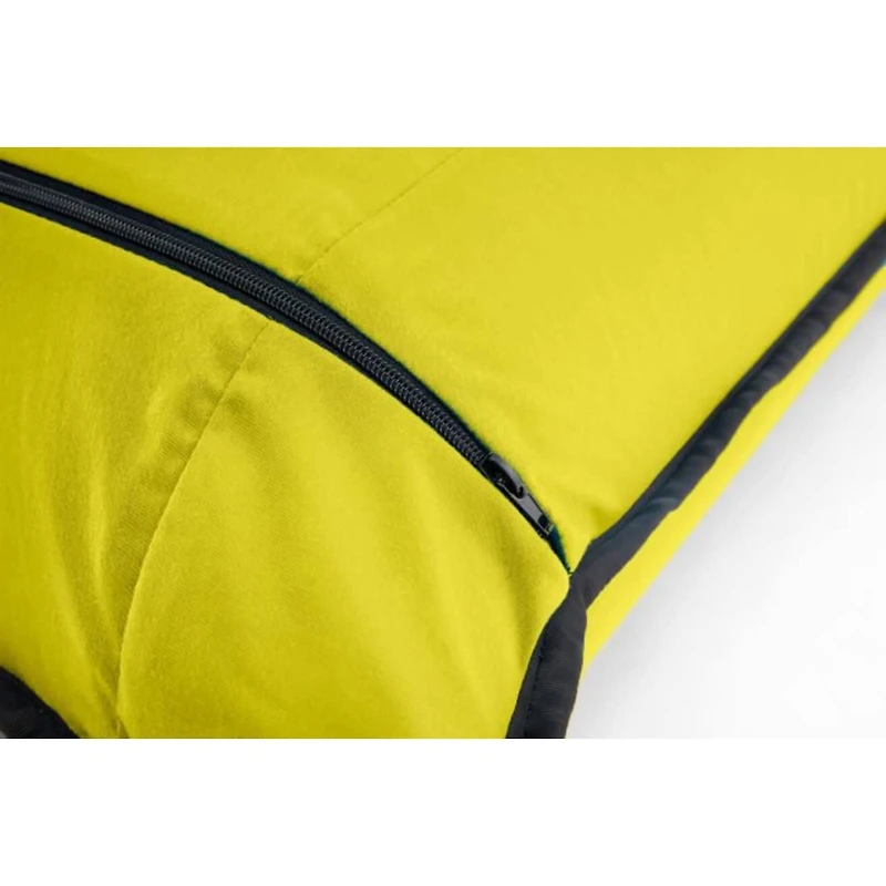 Intex Luxe Lounge Chaise Longue Gonflable pour Piscine, Design Bleu et Jaune