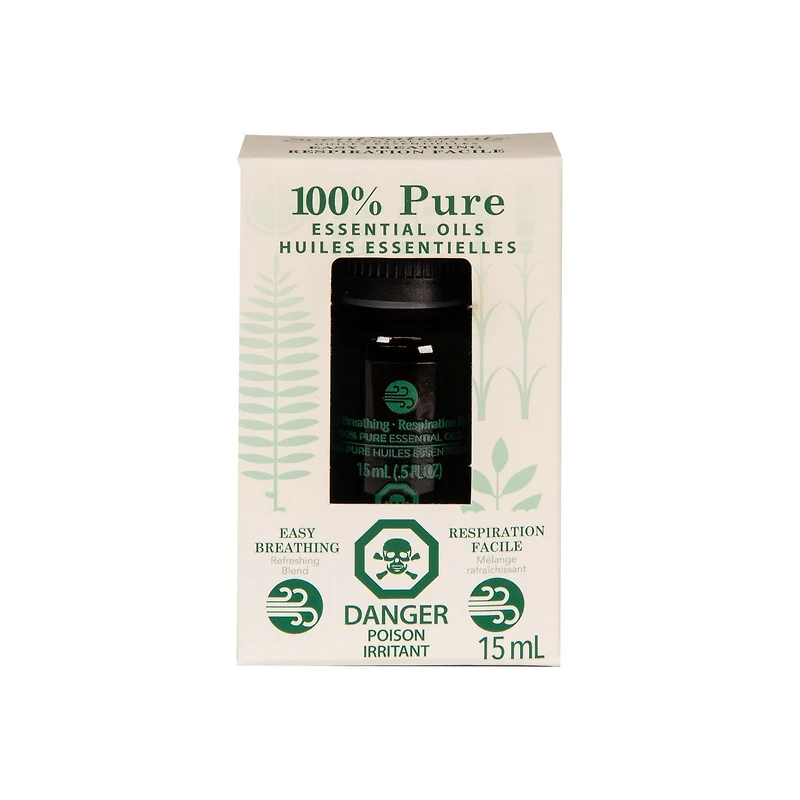 ScentSationals 100% Essential Oil - Easy Breathing, 15 mL (0.5 fl oz)