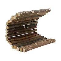 Living World Tree House Real Wood Logs - Large