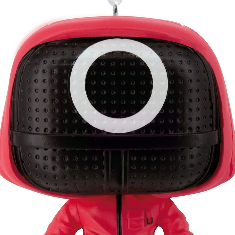 Décoration Hallmark de Noël (Travailleur masqué, Le jeu du calmar, Funko POP!)