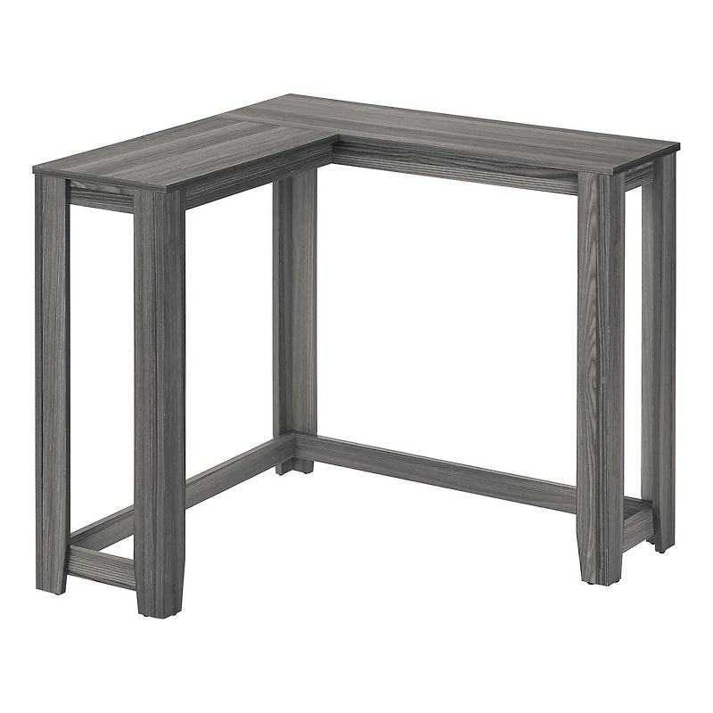 Monarch Specialties Table D'appoint, Console, Entrée, Étroit, Coin, Salon, Chambre À Coucher, Stratifié, Gris, Contemporain, Moderne