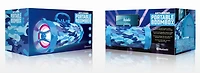 Art + Sound Portable Boombox, Blue Camo