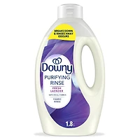 Agent de rinçage purifiant éliminateur d’odeurs pour lessive Downy, parfum Lavande fraîche, assouplissant textile et agent de rinçage éliminateur d’odeurs 1.8 L
