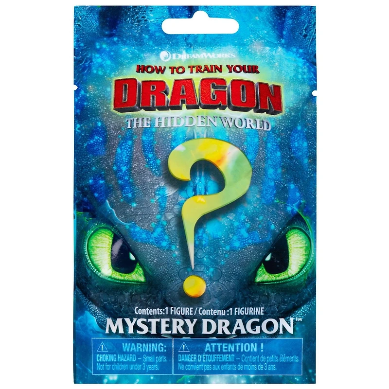 DreamWorks Dragons Mystery Dragons, mini-figurine de dragon à collectionner Pète et Prout, pour les enfants à partir de 4 ans