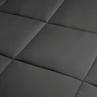 Couette Synthétique à Garnissage Lourd Swift Home, Literie Ultra Douce Toutes Saisons Hypoallergénique, Simple, Gris