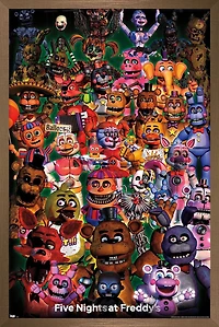 Five Nights at Freddy's - Ultimate Group Wall Poster, 22.375" x 34"