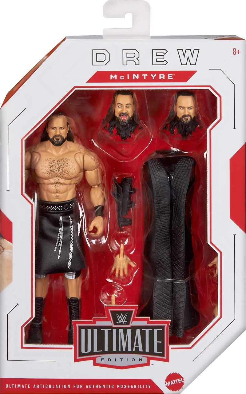 WWE-Figurine Articulée Édition Ultimate, 15 cm Drew McIntyre