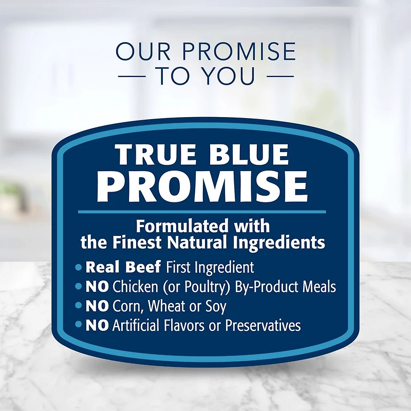 Blue Buffalo Life Protection Formula Natural Adult Small Breed Dry Dog Food, Beef and Brown Rice, 2.2kg-4.5kg