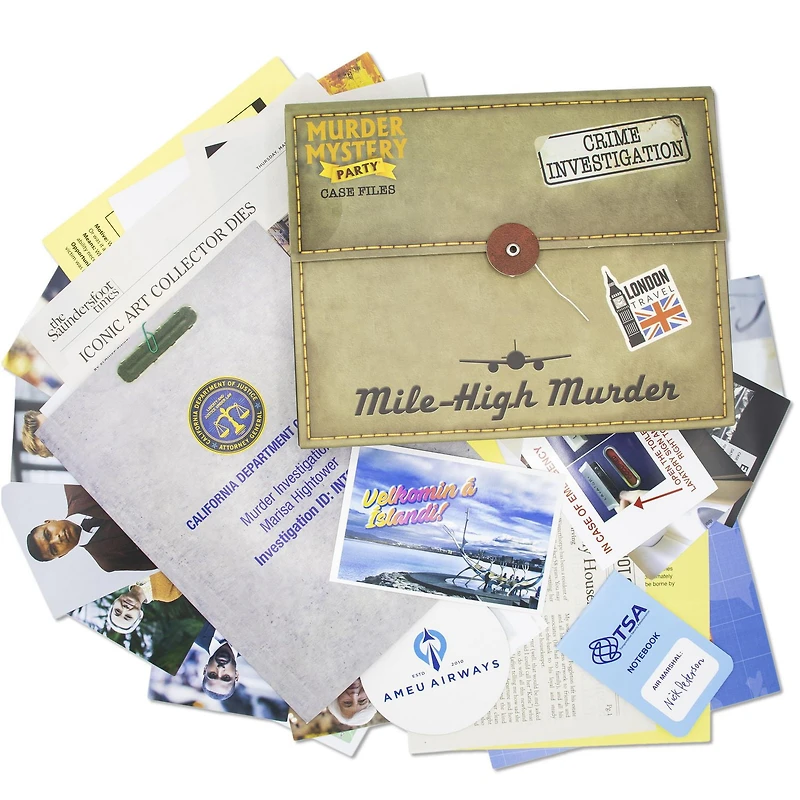 Mile High Murder Case File Game
