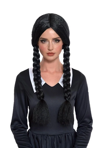 WAY TO CELEBRATE PERRUQUE DE TRESSE ADULTE D’HALLOWEEN