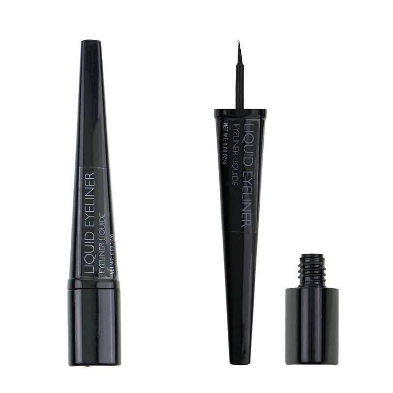 Halloween Expressions Vibrant Liquid Eyeliner - BLACK - 0.02 oz