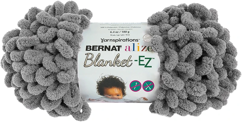 Bernat® Fil Alize® Couverture-Ez™, Polyester #7 Jumbo, 6,4 Oz/180 G