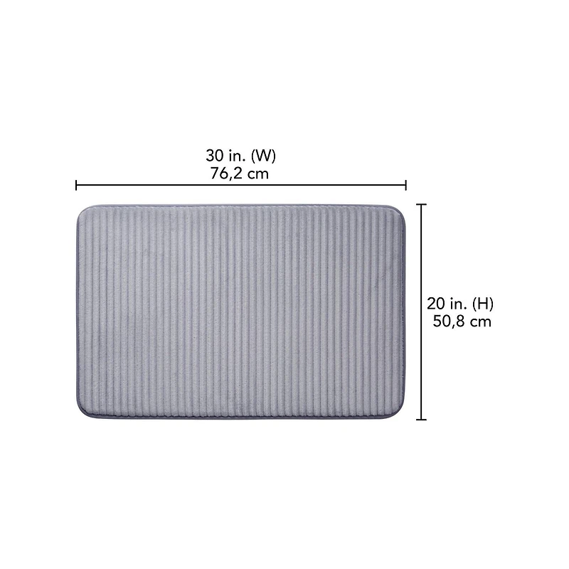 Tapis de bain en mousse mémoire Mainstays